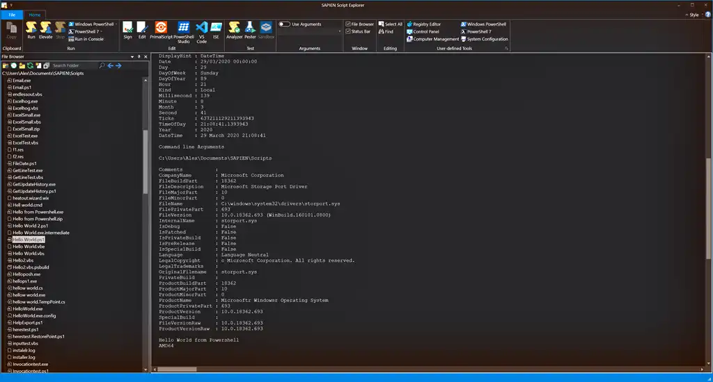 SAPIEN PowerShell ModuleManager
