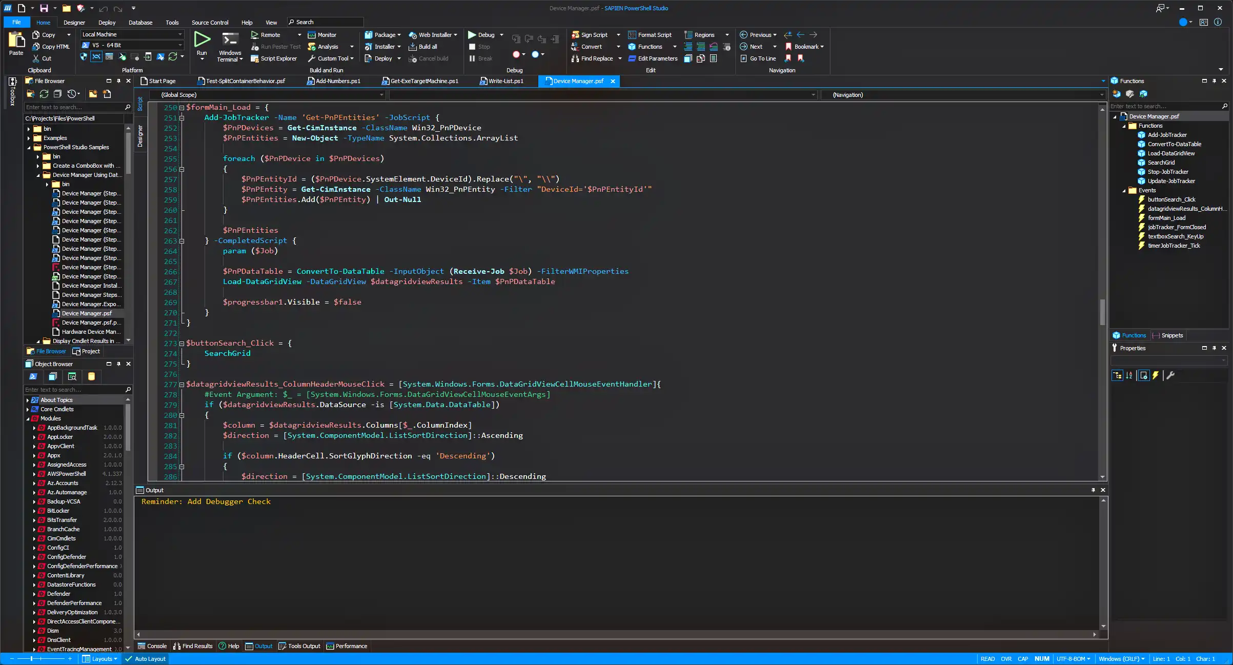 SAPIEN PowerShell Studio