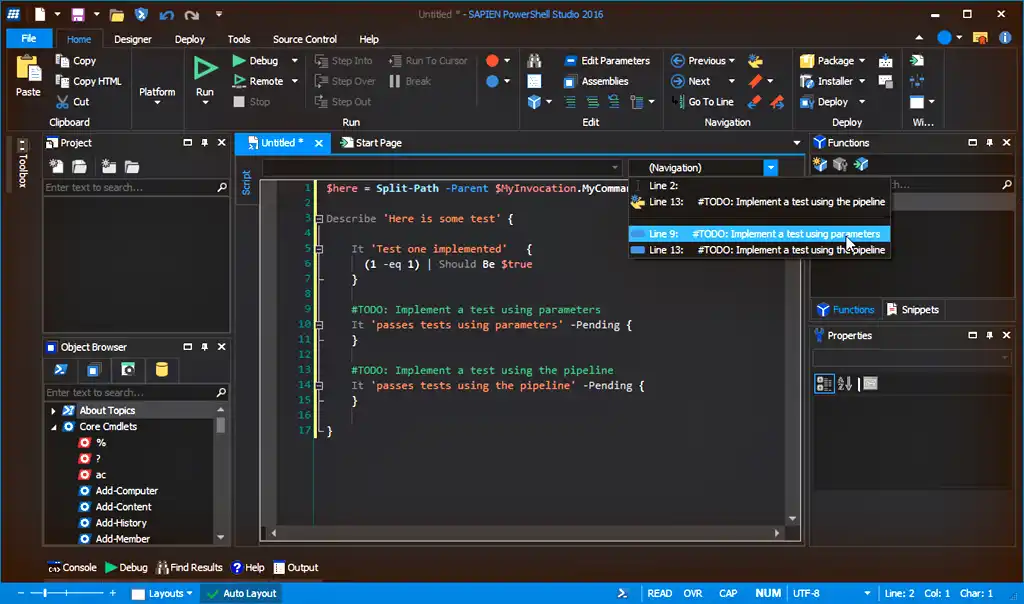 SAPIEN PowerShell Studio