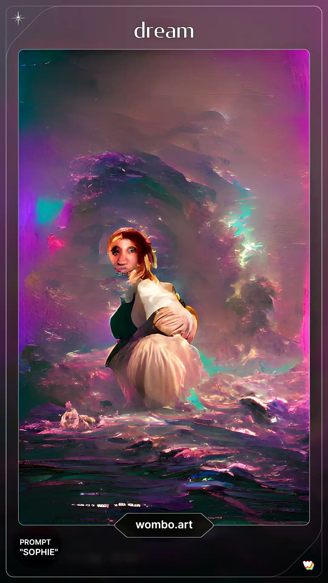 WOMBO Dream AI Art Generator