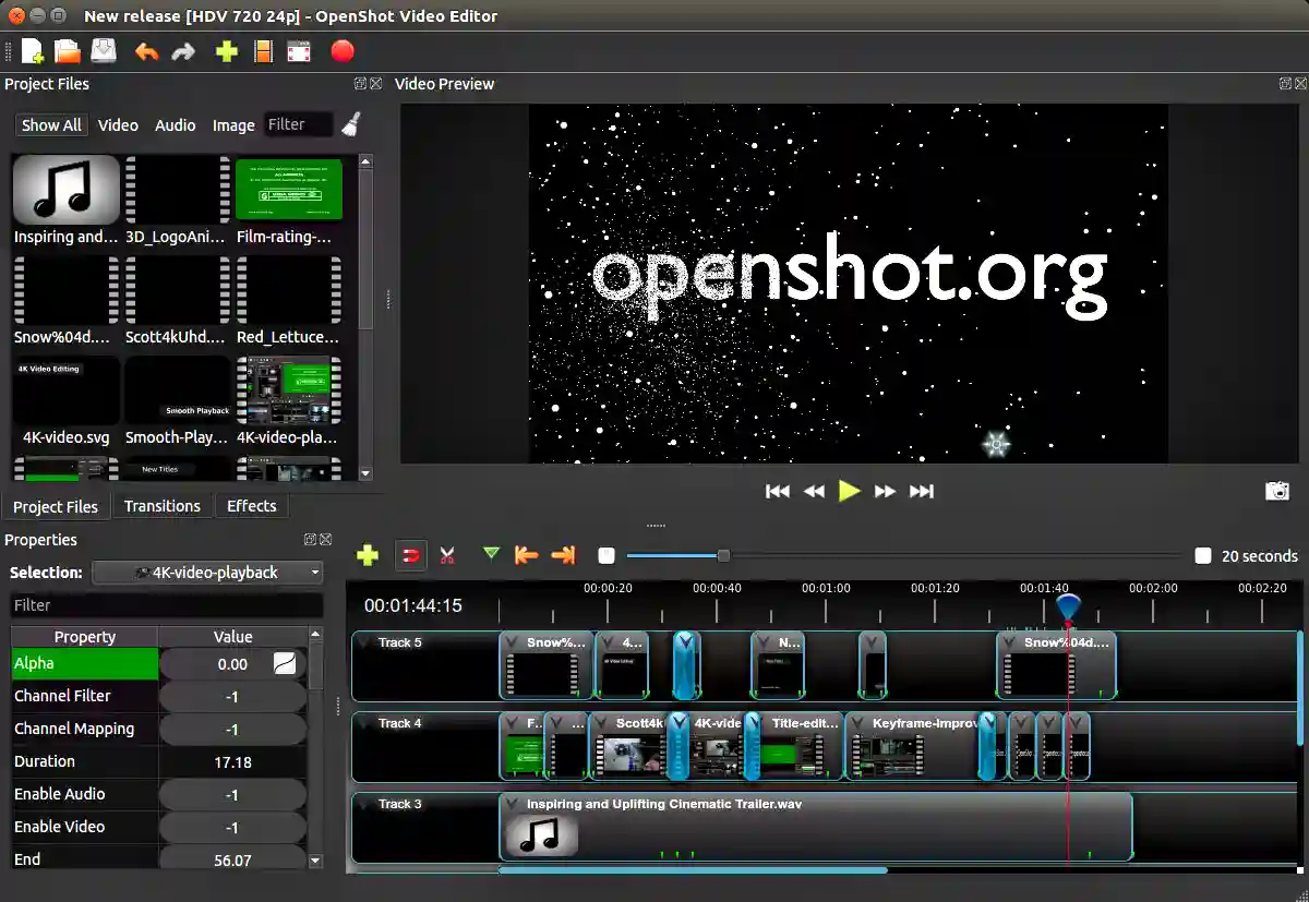 OpenShot Video Editor