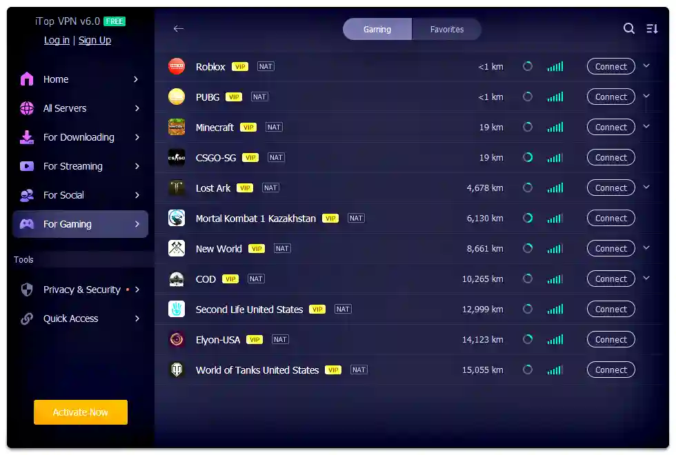iTop VPN Free 