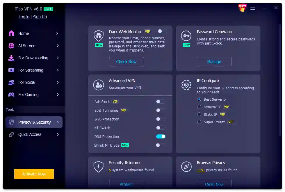 iTop VPN Free